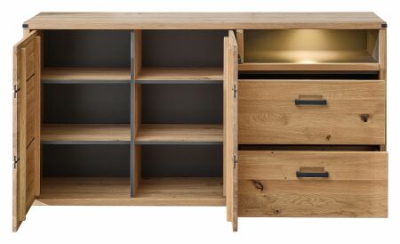 Nbytek do obvacho pokoje a jdelny GAMMA_ sideboard 1X 15 HH 20_ rozmry /v/h_ 170/90/43 cm_ oteven_ vetn LED osvtlen_ obr. 8