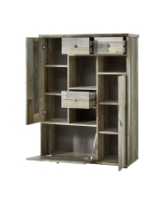 Nbytek do obvacho pokoje PROVENCE_ highboard 10 D0 DD 22_ rozmry /v/h_ 99/133/39 cm_ oteven_ obr. 11