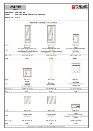 Maloobchodn cenk JASPER pedsn_ strana 2_ aktuln slevy nutno odest_ obr. 12